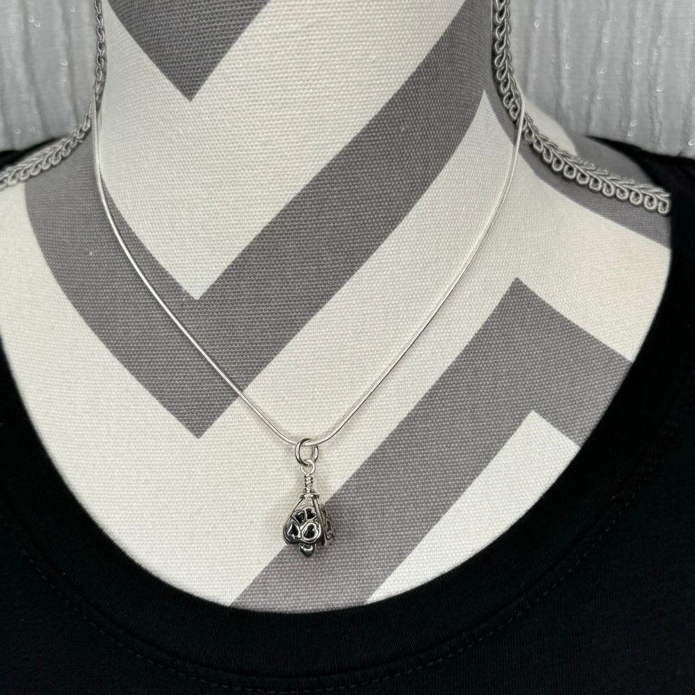 You Are Loved Charm Bell With Snake Chain